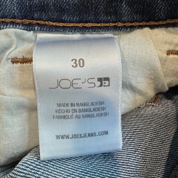 Joe's Jeans Niki Boyfriend Straight Leg Cuffable in Taffyta Size 30 Medium Wash - Picture 4 of 13